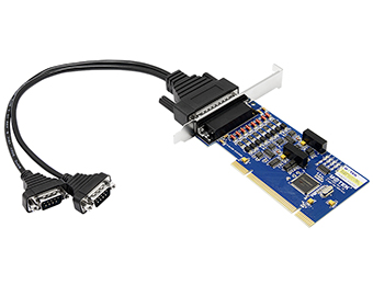 PCI转2口RS-485/422光电隔离高速多串口卡