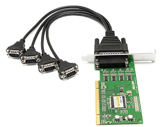 PCI转4口RS-232高速多串口卡
