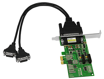 2口RS-485/422 PCI-E光电隔离高速多串口卡