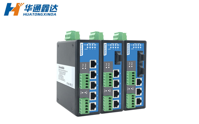 武汉5网口+2串口网管型工业以太网交换机