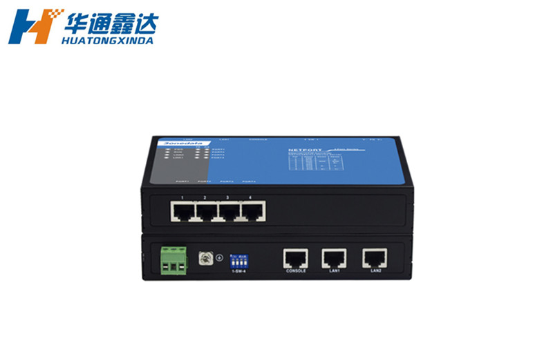 武汉双网口4路RS-232/485/422串口服务器