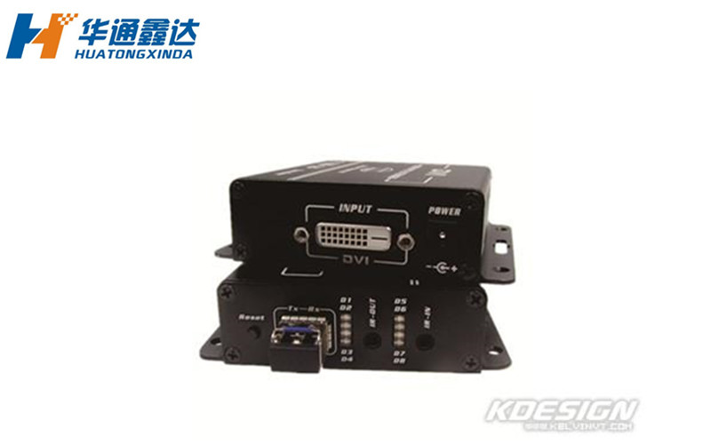 武汉1080P DVI光纤延长器+IR(双纤双向)