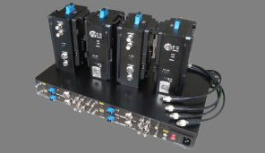 EFP光纤传输设备，4讯道EFP光端机，光圈色温调节，HDSDI，返送CVBS，Tally，Remote