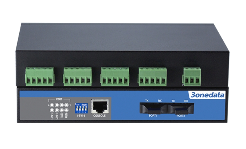 IMF204-2F 4路RS-485串口光纤MODEM